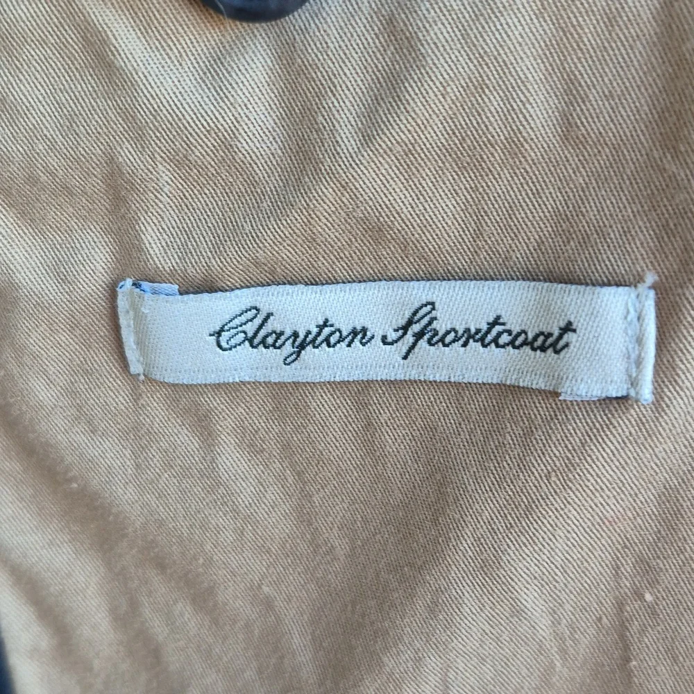J CREW Clayton Faded Black Grey Cotton Medium Mens Sport‎ Coat Jacket